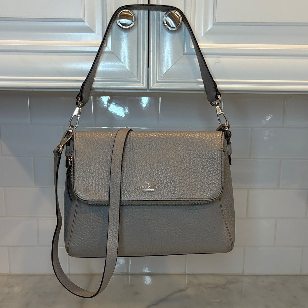 Kate Spade Bag Purse Handbag Crossbody Leather Carter Street Berrin Satchel